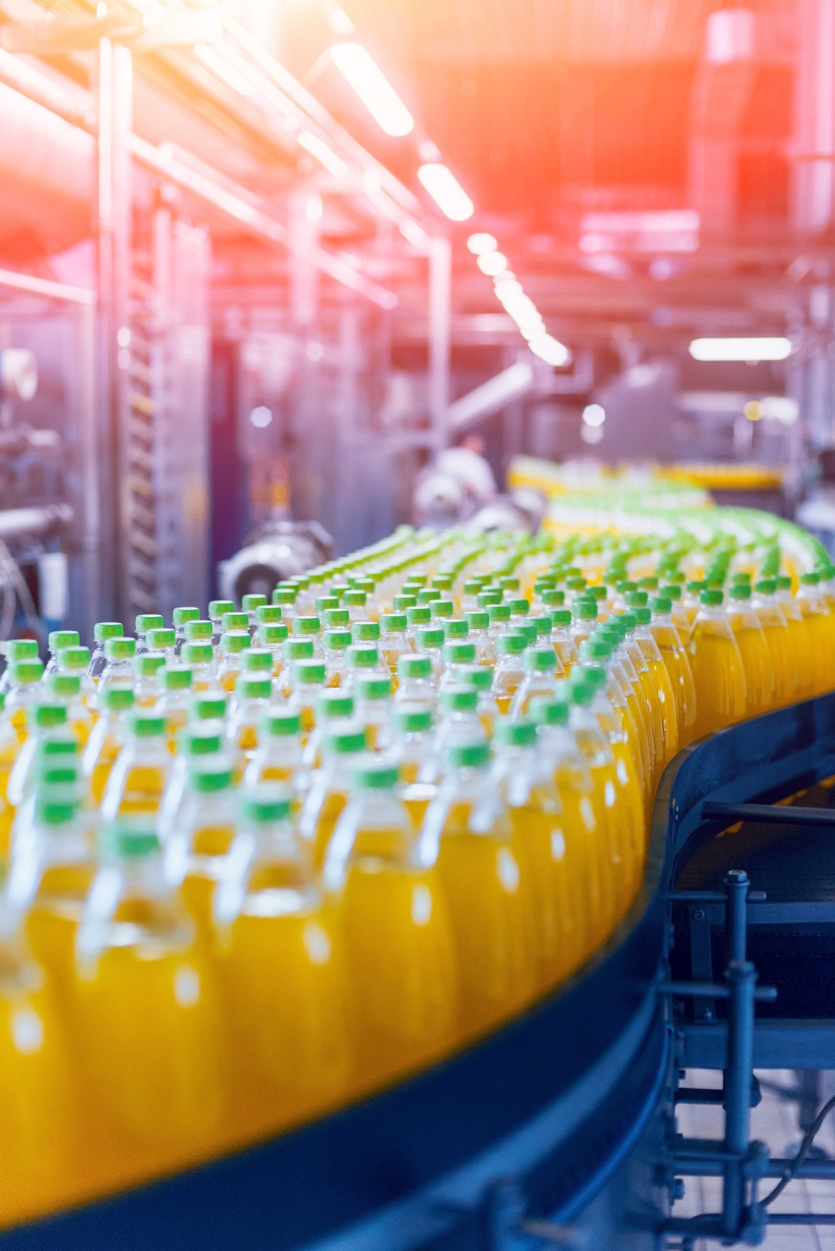 Beverage production line