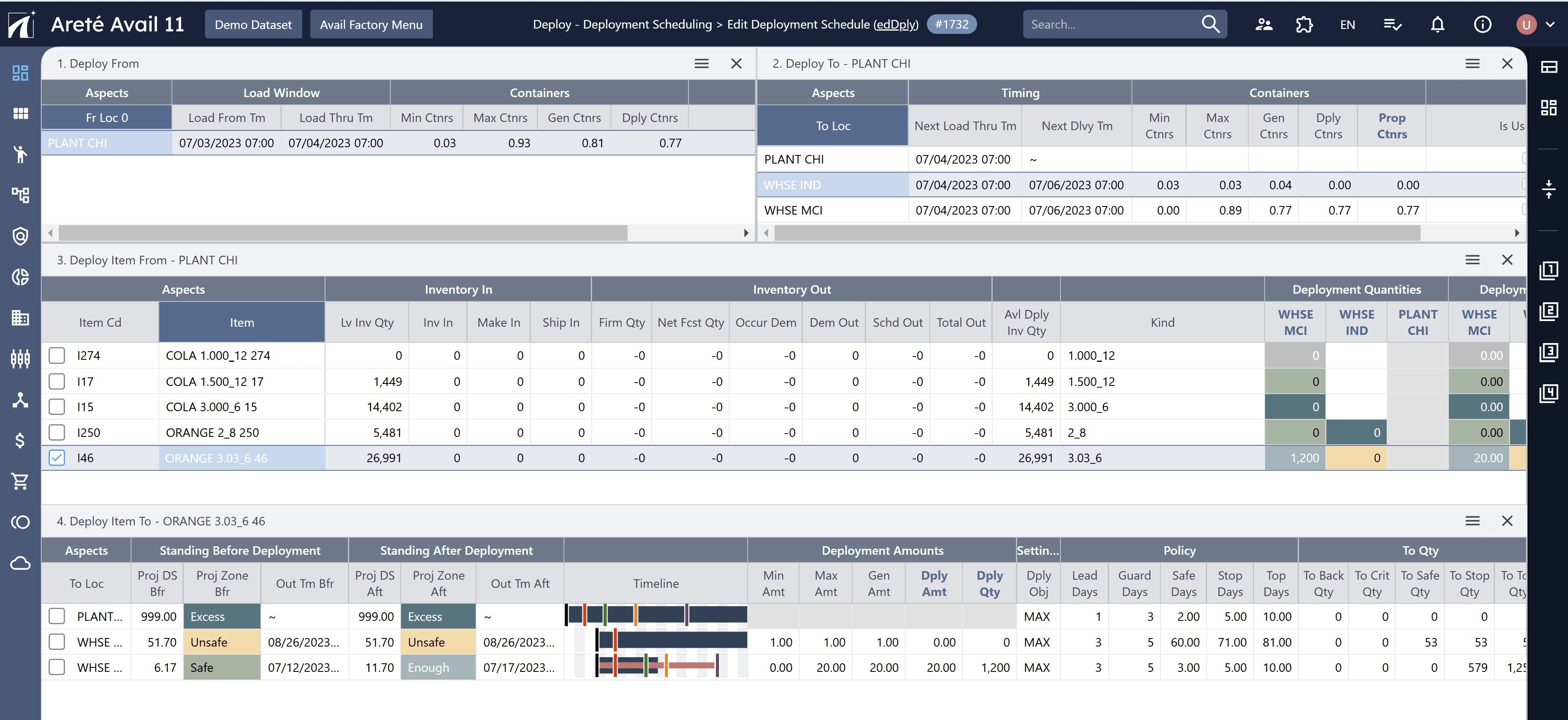 Deployment Scheduling Screenshot 3